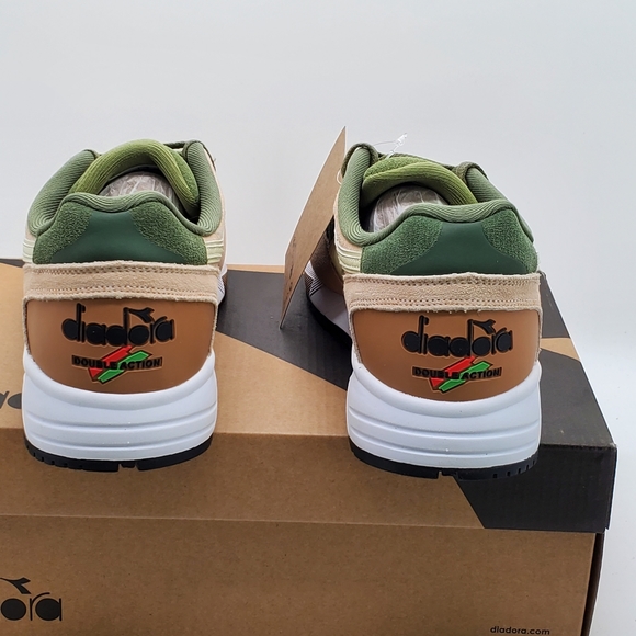 Diadora Calliste Green Olive Sneaker Shoes Sz 9 Mens New - Picture 9 of 10